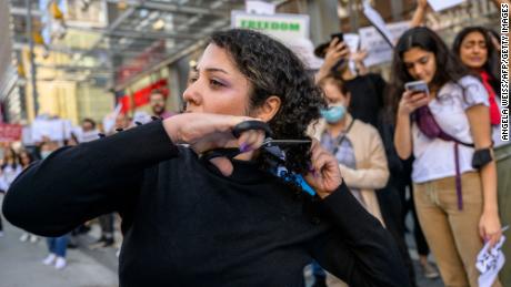 Grief, protest and power: Why Iranian women are cutting their hair 