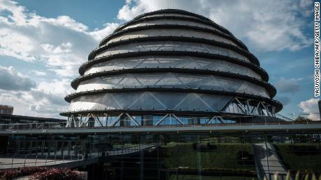 The Kigali Convention Centre cost $300 million to build and is the region&#39;s centre of technology, innovation and international events.

