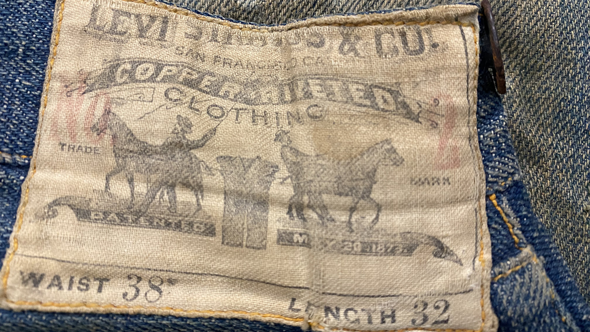 Oldest pair of Levi jeans, found in abandoned mine shaft, sell for $87,000