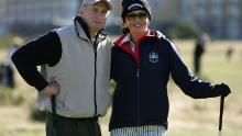 <strong>Catherine Zeta-Jones:</strong> The academy-award winning Welsh actress has competed at Pro-Am's across the globe alongside fellow acting -- and golfing -- husband, Michael Douglas. Reportedly playing off a 22-handicap, the Chicago star told one British talk show host in 2016 that if Douglas fails to clear the ladies tee with his drives, he has to take his pants off as a forfeit.