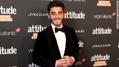 Josh Cavallo attends the Attitude Awards 2022 at The Roundhouse on October 12, 2022 in London, England.