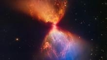 The James Webb Space Telescope revealed features of a new protostar forming.