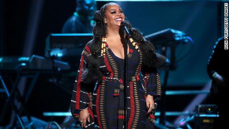 PASADENA, CALIFORNIA - FEBRUARY 22: Jill Scott performs onstage during the 51st NAACP Image Awards, Presented by BET, at Pasadena Civic Auditorium on February 22, 2020 in Pasadena, California. (Photo by Rich Fury/Getty Images)