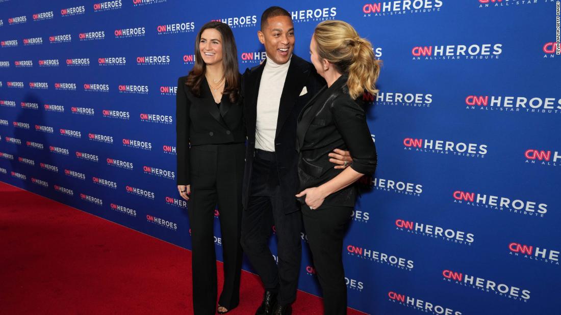 CNN anchors Kaitlan Collins, Don Lemon and Poppy Harlow -- the hosts of &quot;CNN This Morning&quot; -- walk the event&#39;s red carpet.