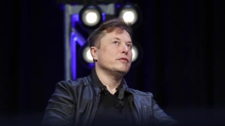 Elon Musk, founder and chief engineer of SpaceX speaks at the 2020 Satellite Conference and Exhibition March 9, 2020 in Washington, DC. 