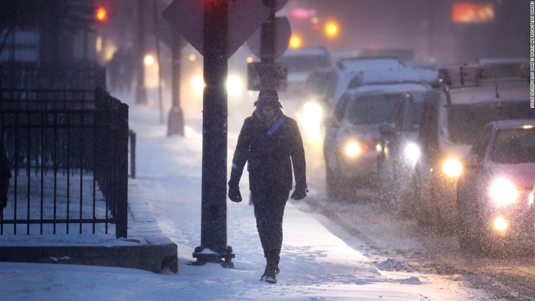 Impactantes Im Genes De La Tormenta Invernal Que Azota A Ee Uu Cnn Video