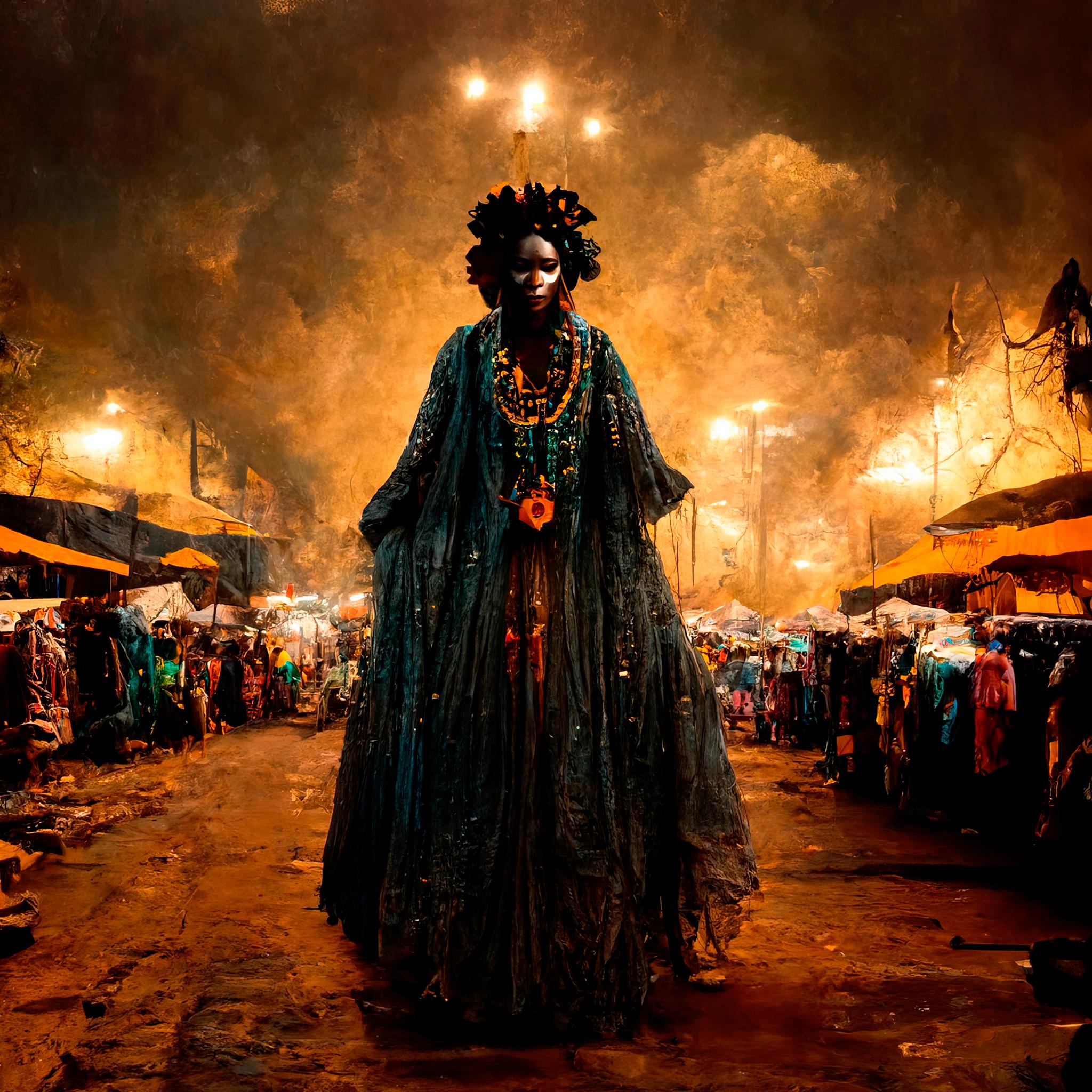 Artist Àsìkò explores Yoruba culture through mythology - CNN Style