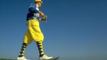 Who said golfers had dull wardrobes? Here are some of the most eye-catching examples of golf fashion from over the years.<br />A beloved player revered as much for his style as his ability, Payne Stewart (pictured, in 1990) was a golf fashion icon. A three-time major winner, Stewart's seemingly endless range of styles made him an unmistakable presence on the fairways until his tragic death, aged 42, in an airplane accident in 1999.