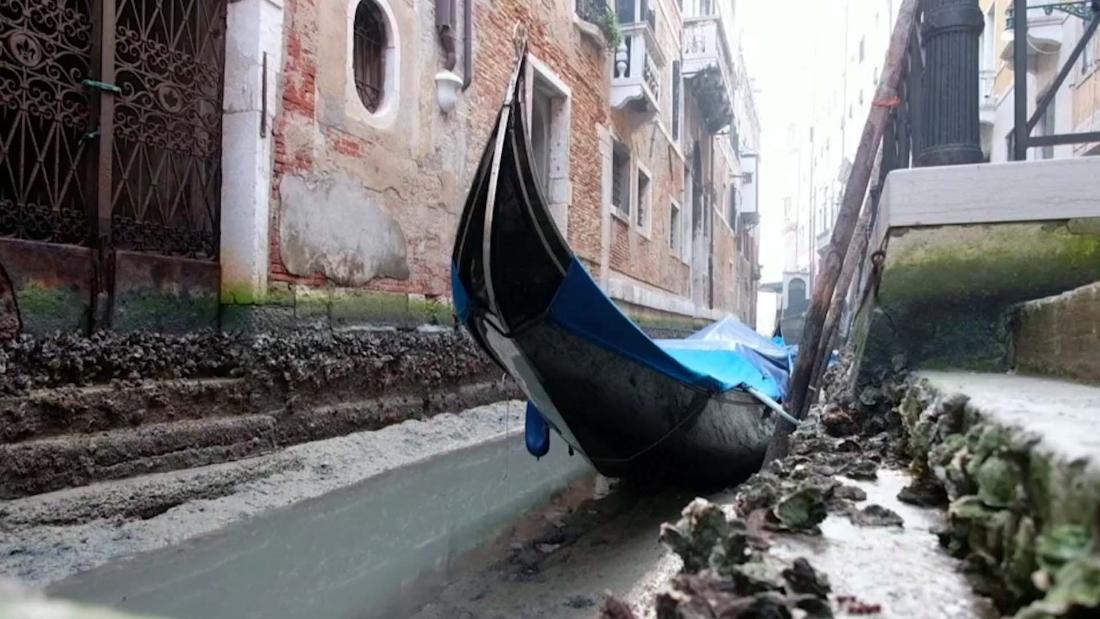 Impactantes Im Genes De Los Canales De Venecia Secos Cnn Video