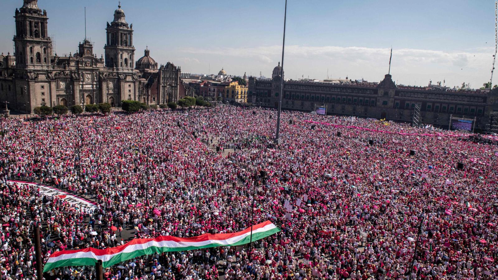 Mexicanos Dicen Mi Voto No Se Toca Al Unirse En Manifestaciones