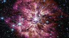The Wolf-Rayet star WR 124 was one of the James Webb Space Telescope's first discoveries, spotted in June 2022.