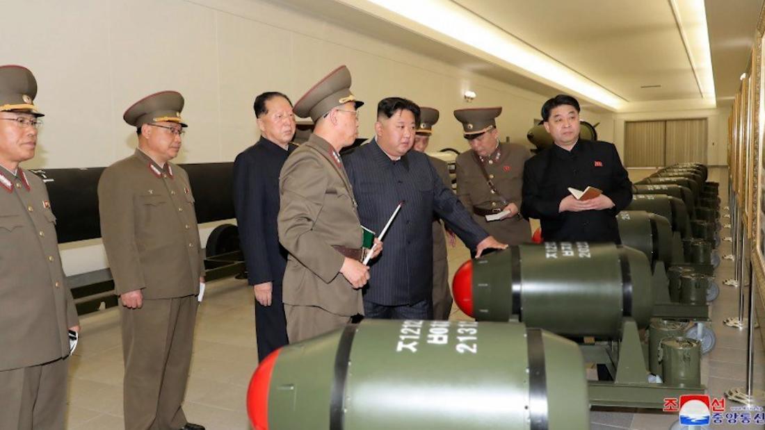 Corea del Norte anuncia simulacro con misiles nucleares y su líder Kim