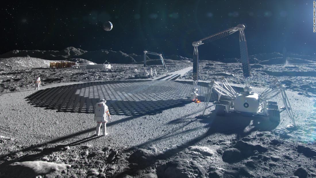 ICON se prepara para construir sobre la superficie lunar.  Pero primero, un moonshot en casa