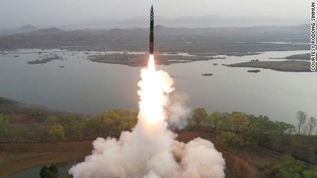 North Korea says it launched a new type of Hwasong-18 Intercontinental ballistic missile (ICBM) using solid fuel in April.