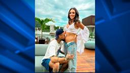 Neymar anuncia que será padre junto a su novia Bruna Biancardi Video