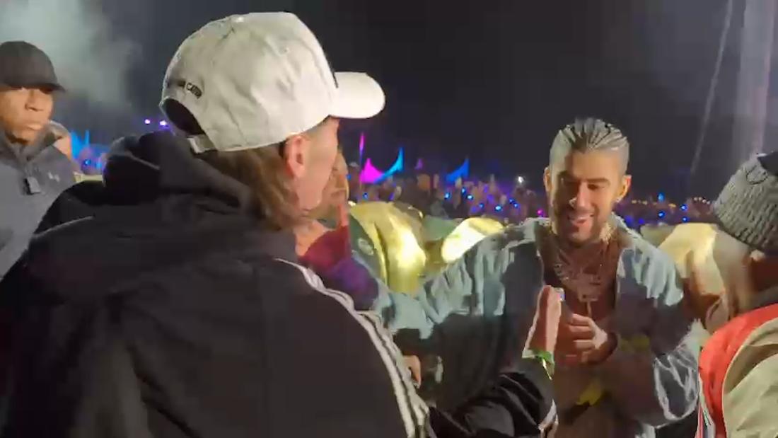 Peso Pluma Emocionado Tras Hablar Con Bad Bunny En Coachella 2023