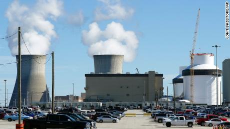 Reactors for Unit 3 and 4 sit at Georgia Power&#39;s Plant Vogtle nuclear power plant in January 2023 in Waynesboro, Georgia.