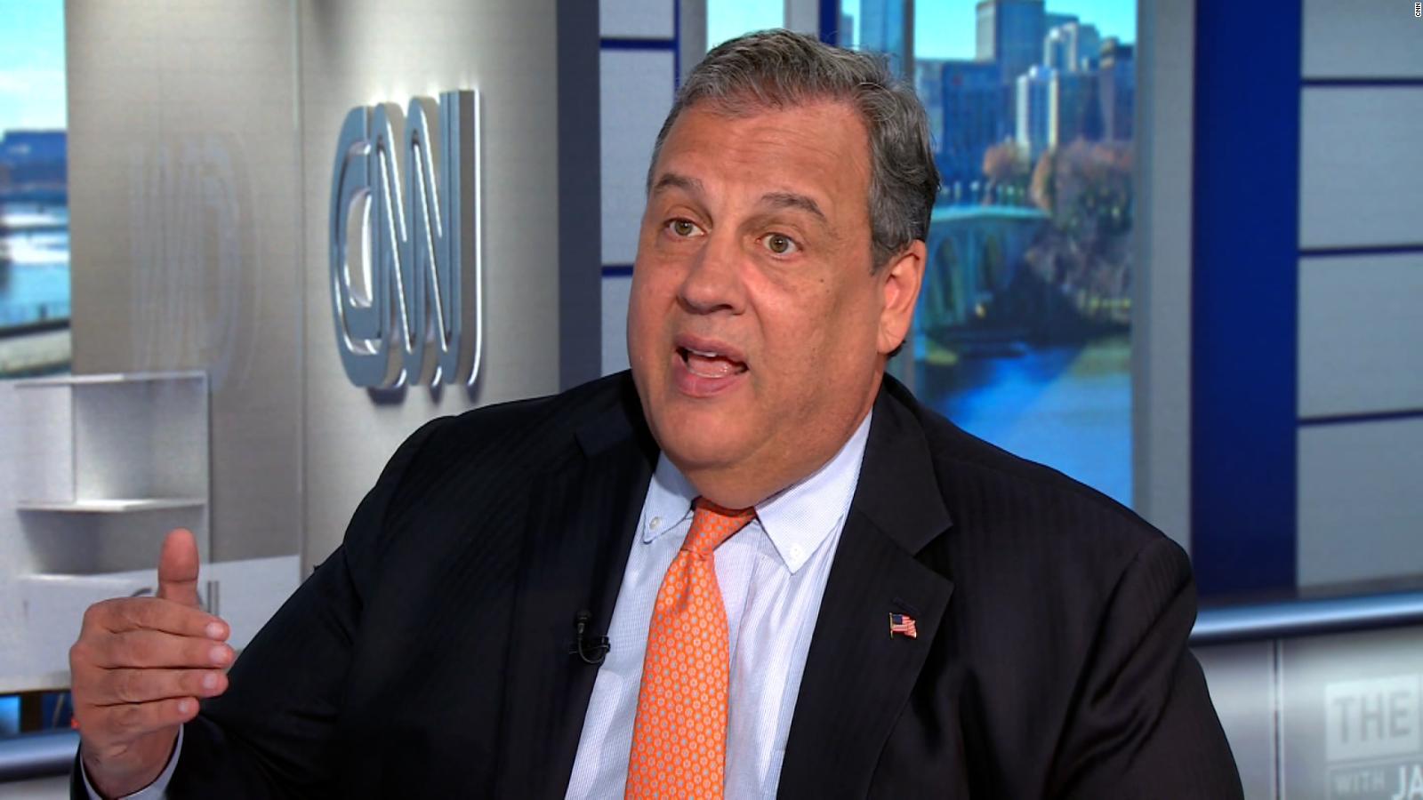 GOP Presidential Candidate Chris Christie Calls Trump S Social Media