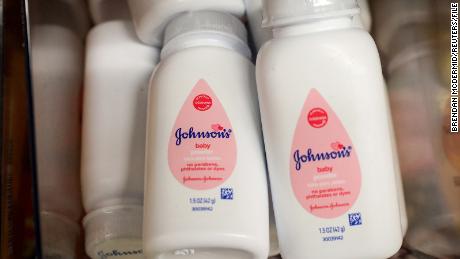 Bottles of Johnson&#39;s baby powder are displayed in a store in New York City, U.S., January 22, 2019. 
