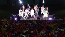 Benee and Mallrat perform "Do It Again," the official song of this year's Women's World Cup, during the opening ceremony. Benee is from New Zealand and Mallrat is from Australia.