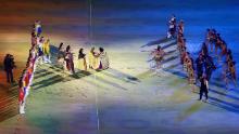 <a href="https://www.cnn.com/sport/live-news/womens-world-cup-opening-ceremony-2023/h_6b15f5af5496c6f92bb0a336bc3c2a0c" target="_blank">The roughly 10-minute opening ceremony</a> celebrated both New Zealand and Australia's indigenous heritage and culture, with Māori and First Nations dancers and singers taking to the center of the field.