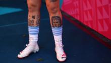 Argentina striker Yamila Rodriguez has <a href="https://www.cnn.com/2023/07/26/sport/yamila-rodriguez-defends-cristiano-ronaldo-tattoo-spt-intl/index.html" target="_blank">received criticism for her Cristiano Ronaldo tattoo</a>, the rival of Argentina star Lionel Messi.