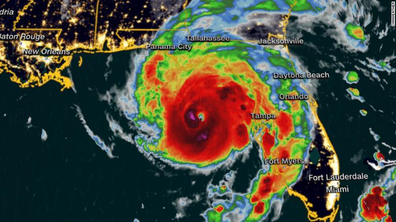This is Hurricane Idalia's latest projected path