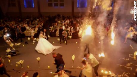 A lethal wedding fire that killed over 100 people occurred at a church in the town of Qaraqosh, Iraq on September 28, 2023.
