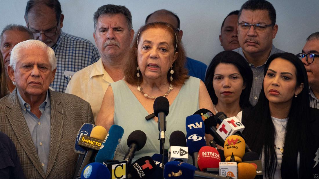 Corina Yoris Si Hay Una Candidatura Distinta Se Rompe La Unidad CNN