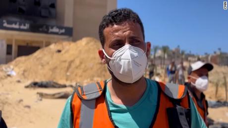 &#39;This is a crime against humanity&#39;: Gaza doctor on mass grave uncovered at hospital