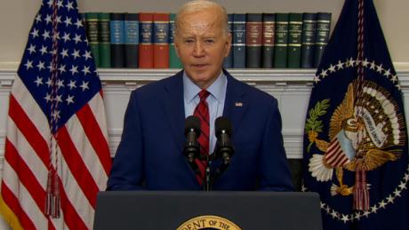 Hear Biden&#39;s full remarks on nationwide protests erupting across college campuses