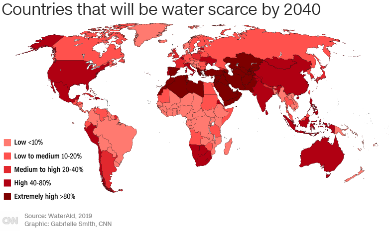 water stress 2040