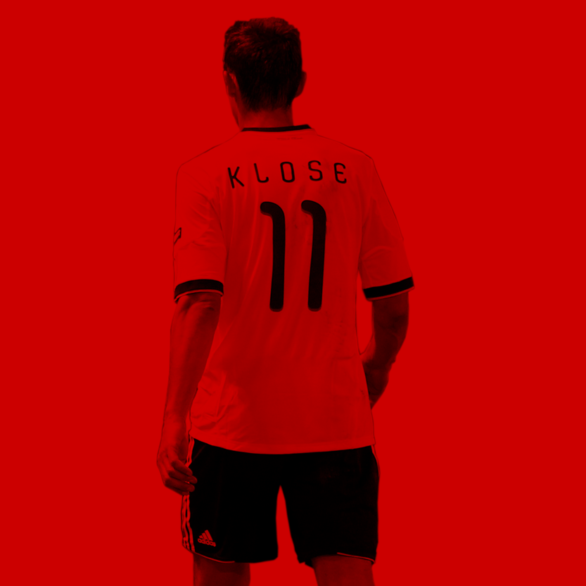 klose jersey number