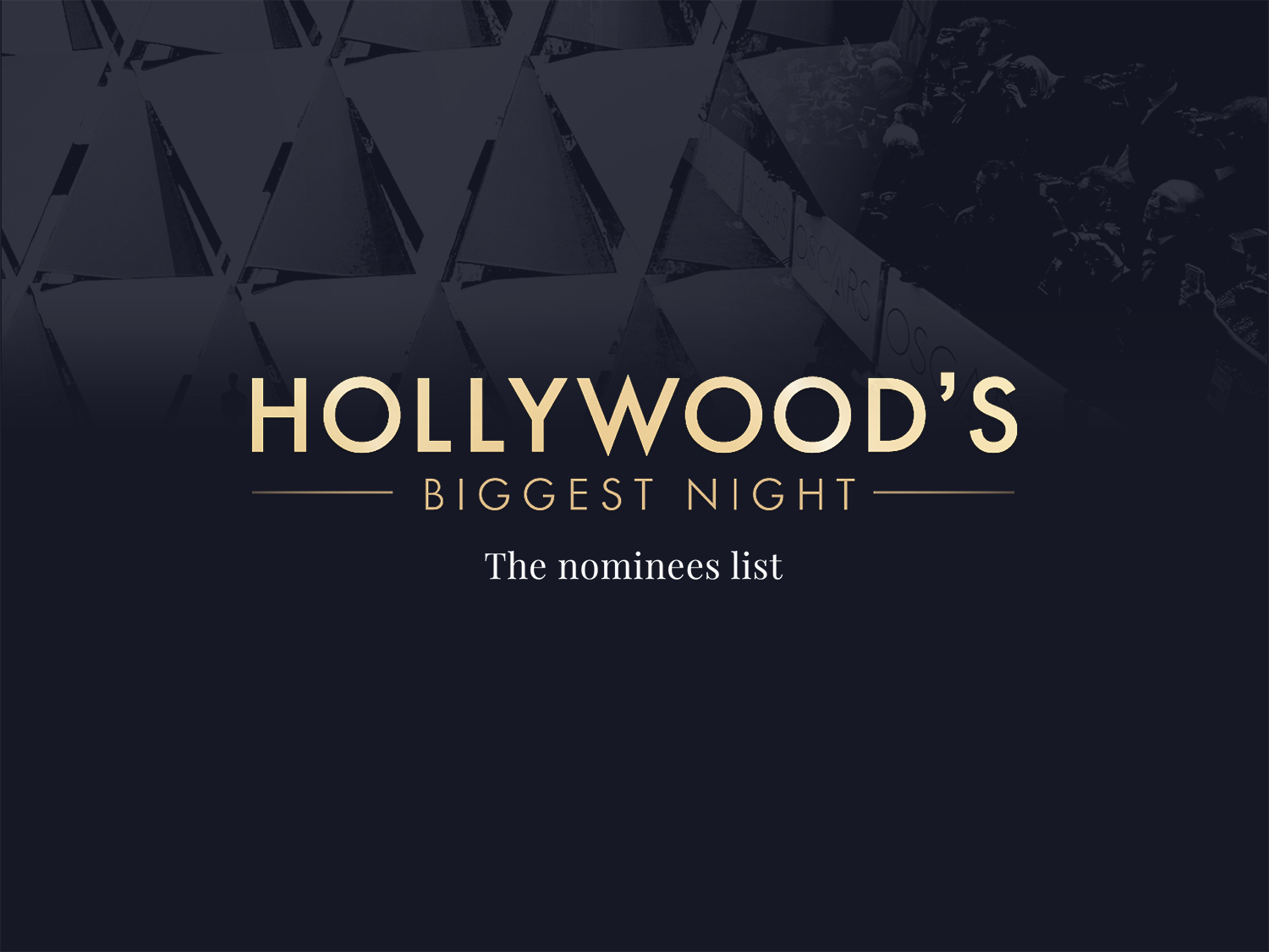 Oscar nominations 2018 The full list