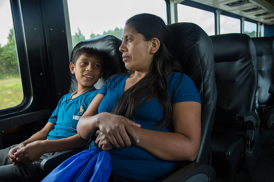 For 14-year-old Jesús and his mother, it was enough to propel them on a dan...