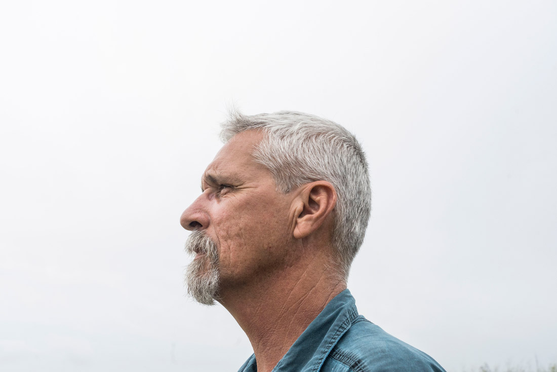 Max Pons, a biologist and manager of the Nature Conservancy in Brownsville. The land is bisected by miles of border fence, which is broken up by gates and small “cat holes” meant to allow for native species to follow their normal migratory patterns. Many have seen their natural movements disrupted.