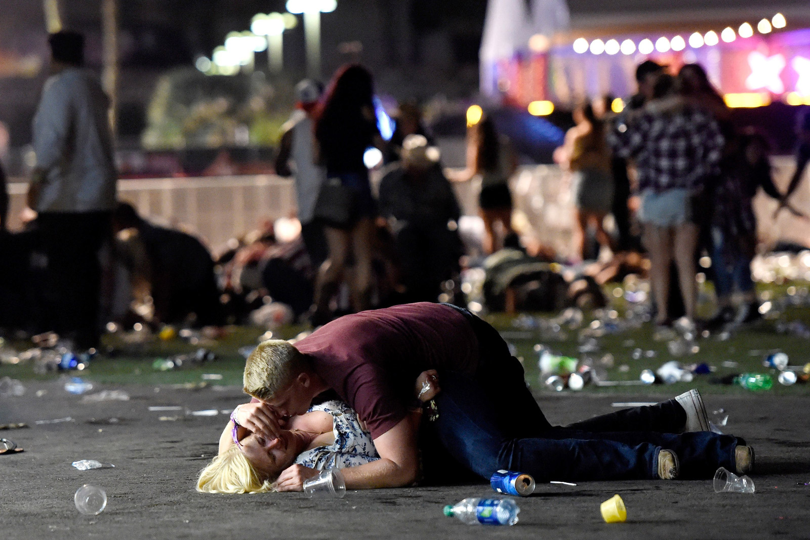 He was there to photograph a concert. It turned into a massacre