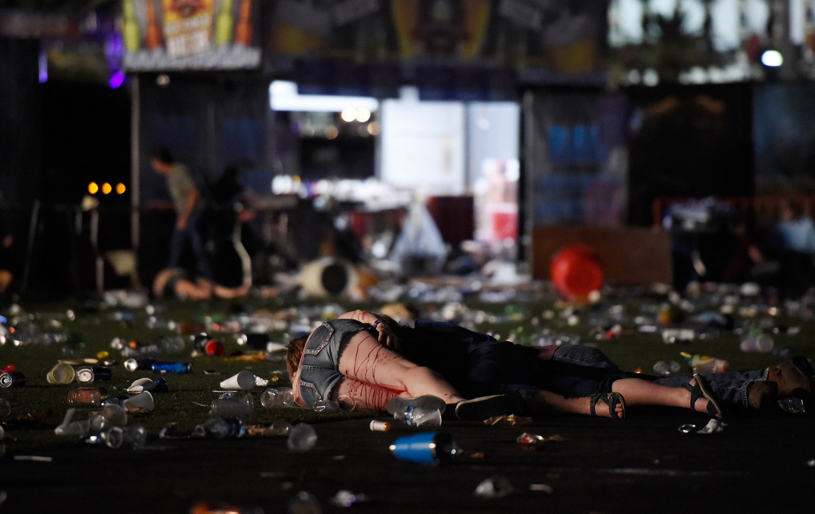 He was there to photograph a concert. It turned into a massacre