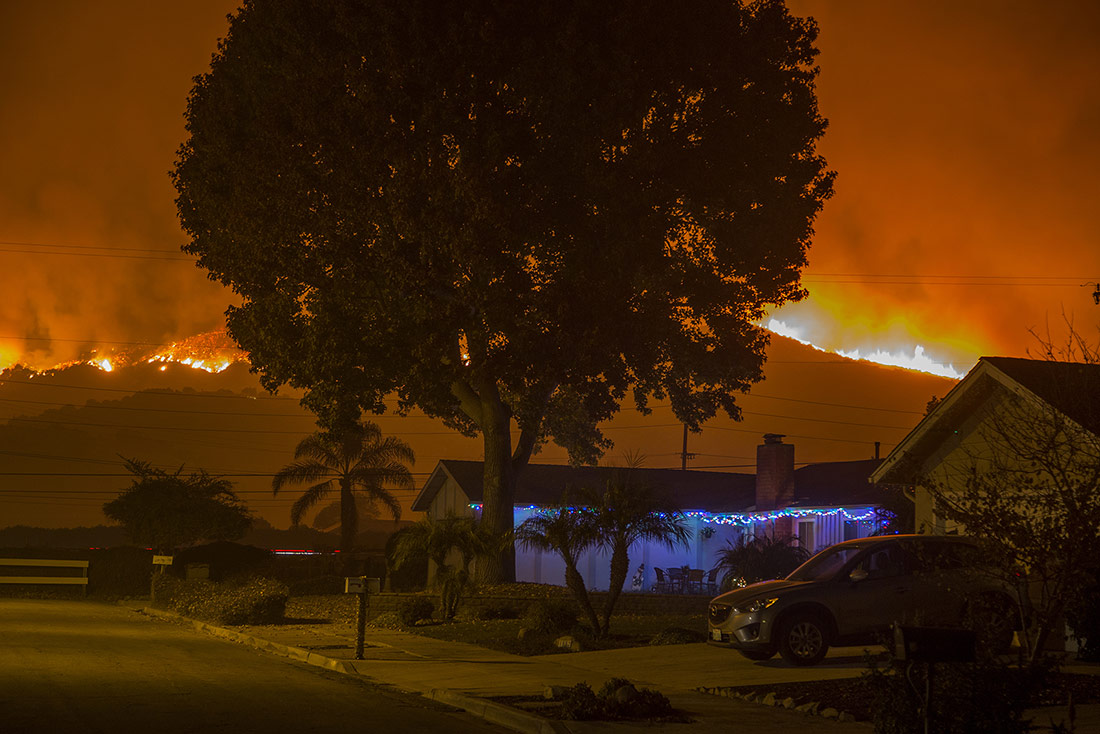 Fierce wildfires feast on Southern California