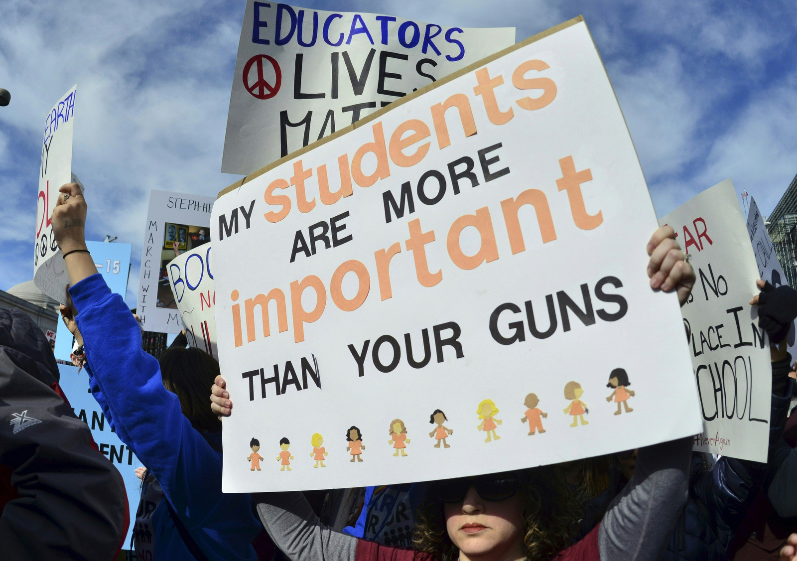 In pictures: The March for Our Lives protests