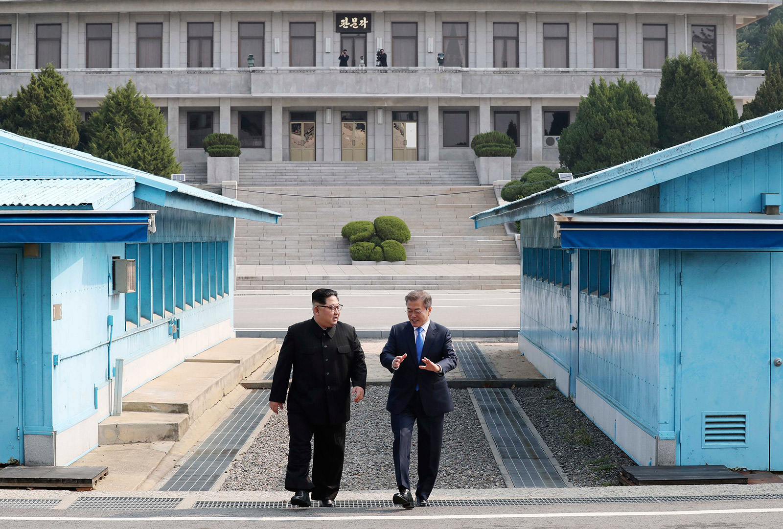 In Pictures The Historic Korean Summit