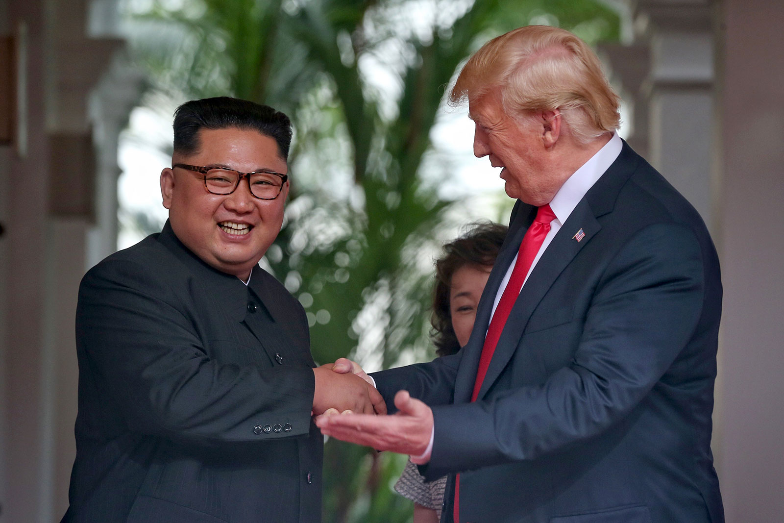 In pictures: President Trump meets Kim Jong Un