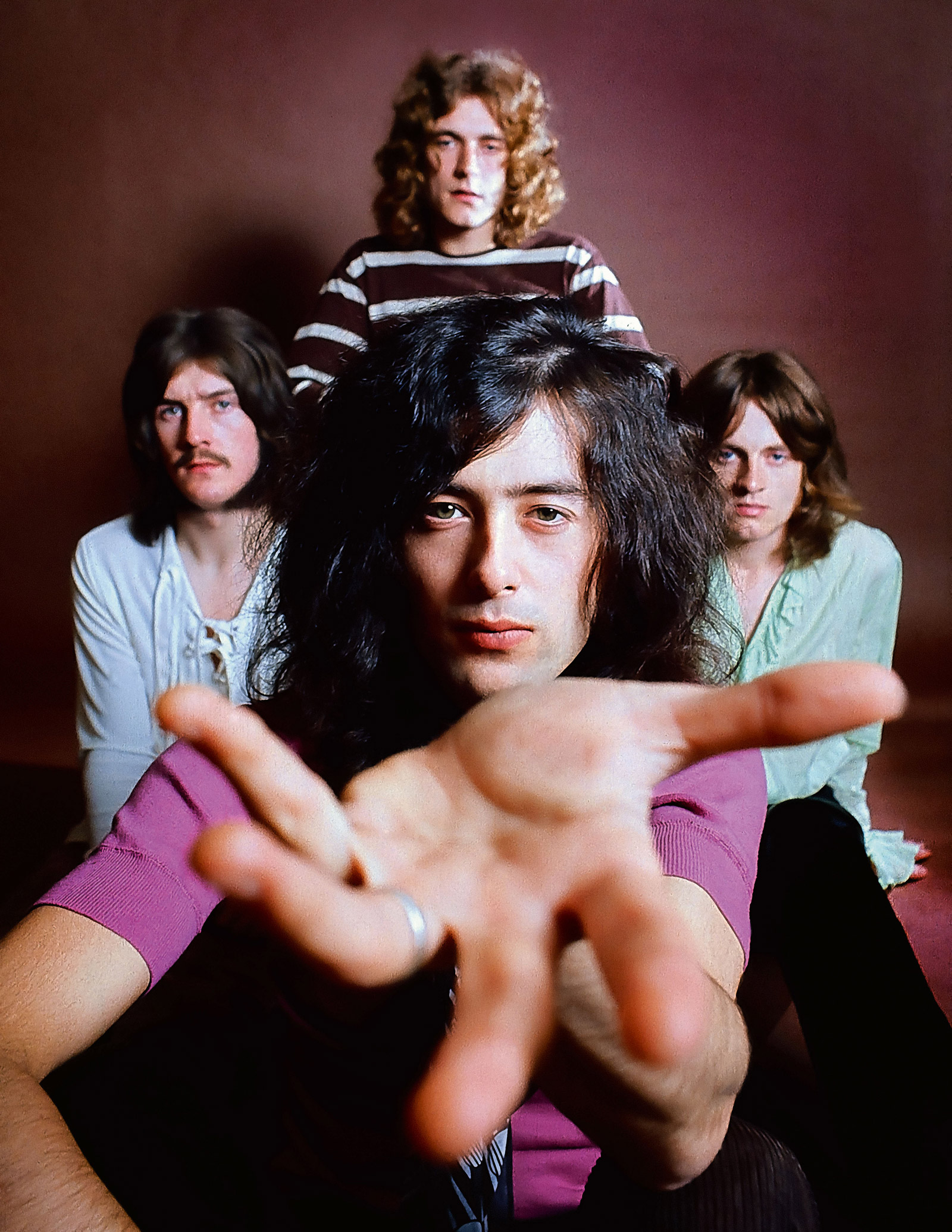 Rare and unseen photos of Led Zeppelin