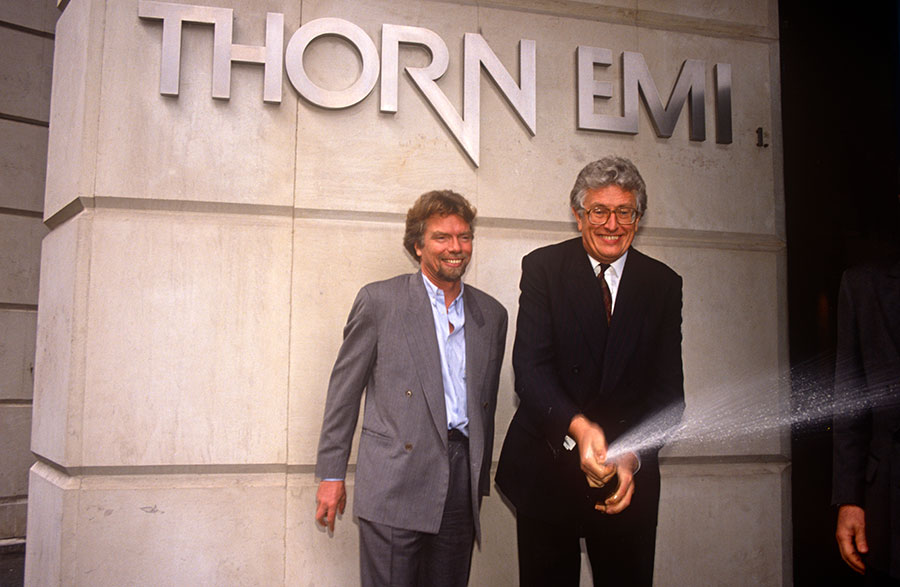 Virgin Music Group sells to Thorn EMI