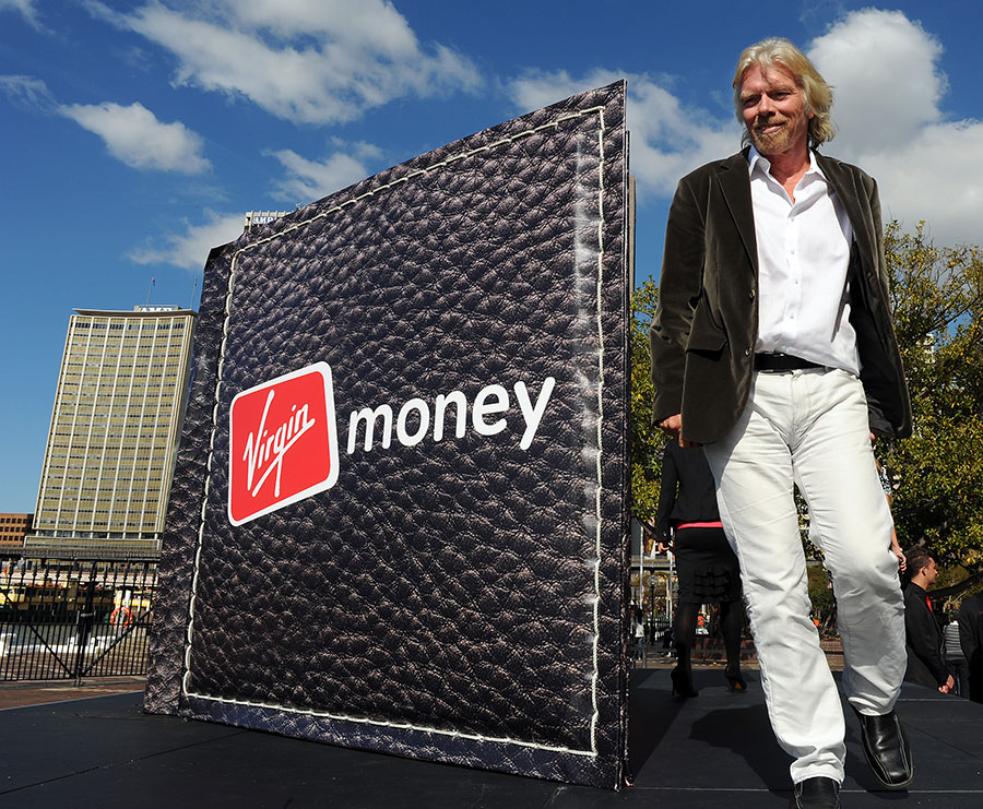 Branson becomes a banker