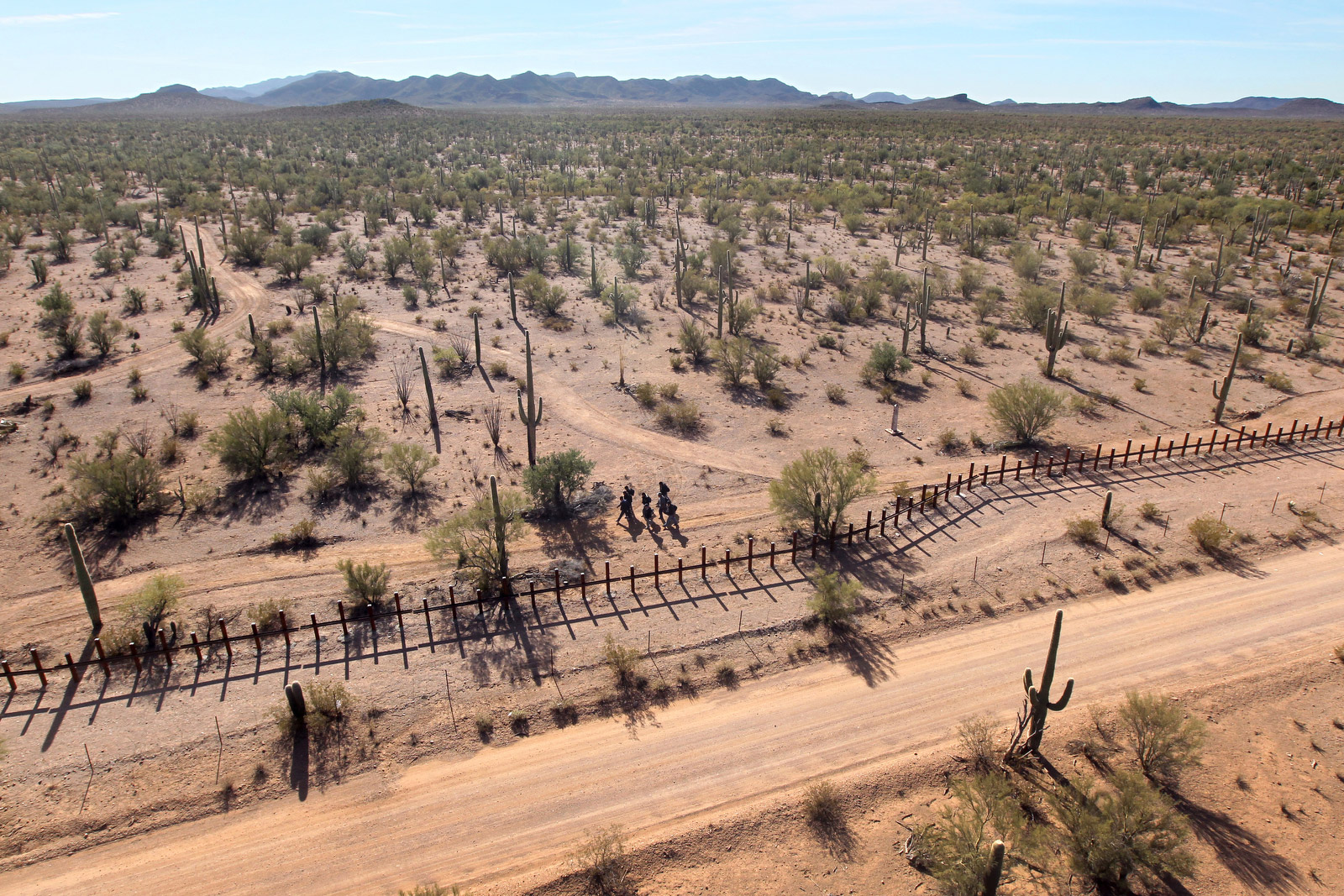 This is what the US-Mexico border looks like