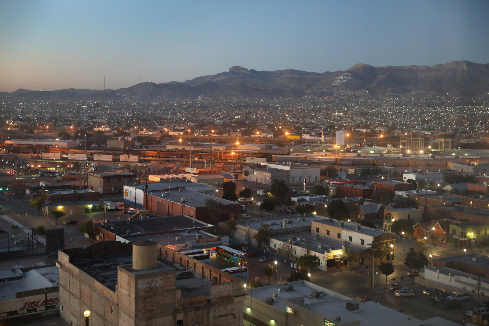 Ciudad Juarez, Mexico, is seen from the Texas side of the border in October...