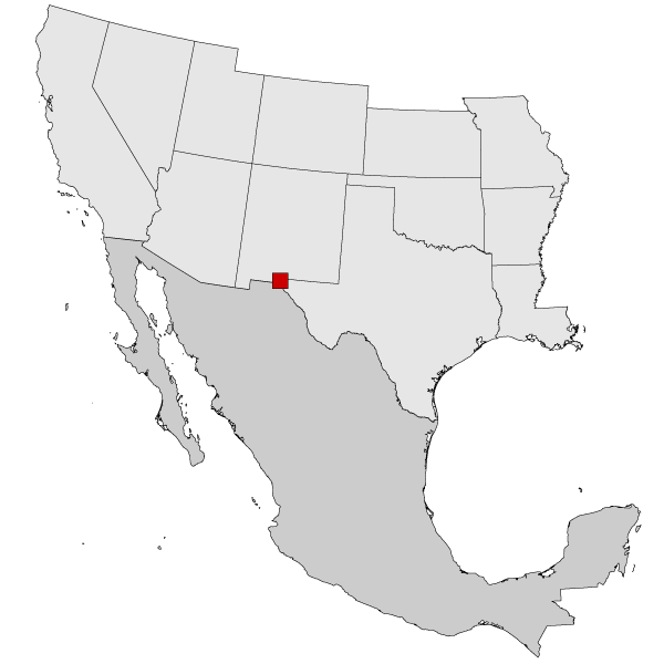 The Texas Portion of the U.S. – México Border