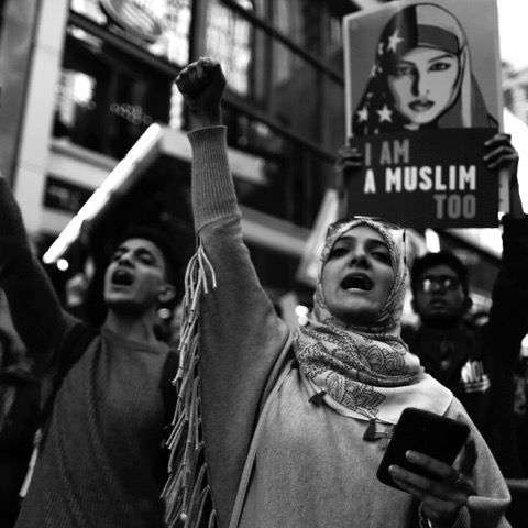 The 'I Am a Muslim Too' rally in New York City