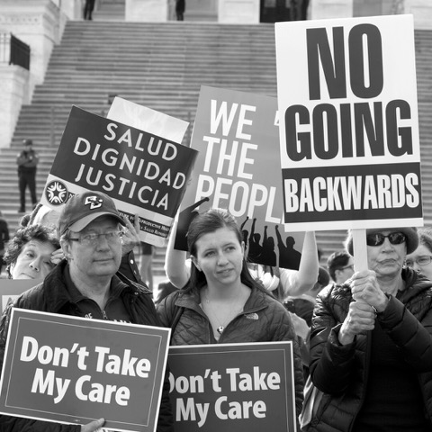 A 'Kill the Bill' rally brought protesters to the US Capitol building